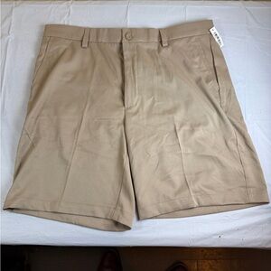 Amazon Essentials Men's Khaki Flat Front Shorts